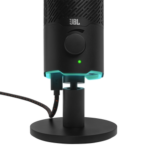 JBL Quantum Stream - Black - Dual pattern premium USB microphone for streaming, recording and gaming - Detailshot 3